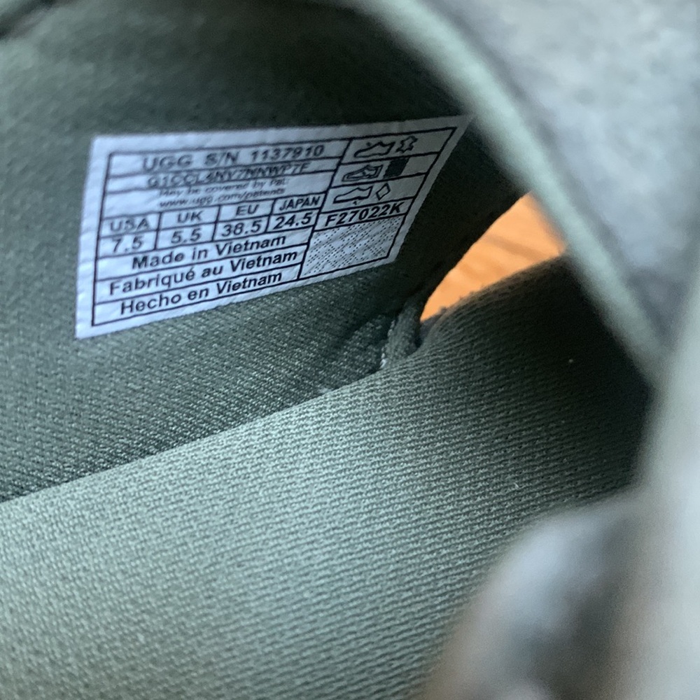 UGG green slides - Picture 5 of 5